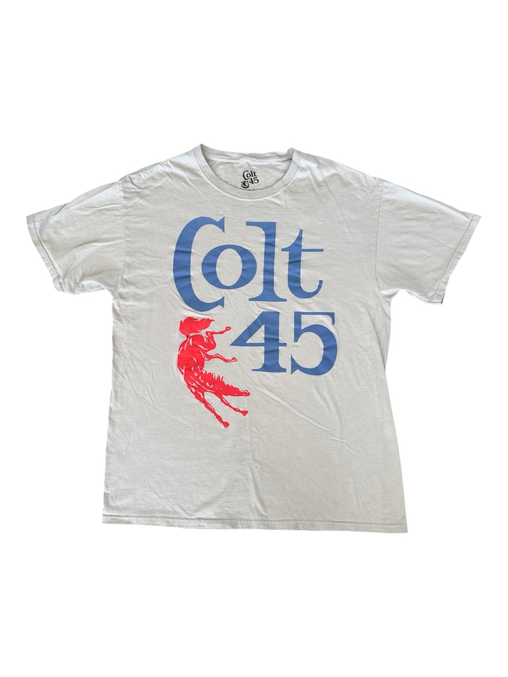 Colt 45 Graphic T-Shirt Men’s Large Gray Tee